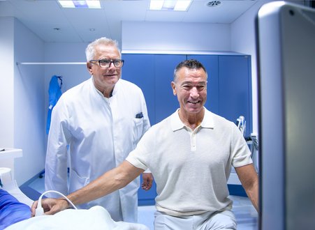 Prof. Lotspeich und Dr. Eisele